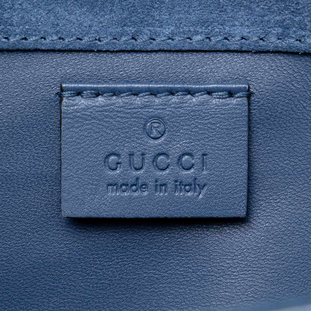 Pre-Loved Gucci Microguccissima Patent Broadway Clutch - Picture 5 of 7